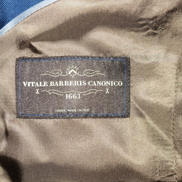 Brooks Brothers, BrooksGate Milano-Fit Italian Wool Jacket Blue, Size 42L - Picture 2 of 4